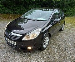 Small  starter  car 166.000 km nct end of next January.