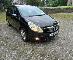 Small  starter  car 166.000 km nct end of next January.