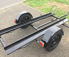 2 bike trailer