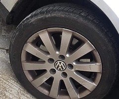 Volkwagen golf and passat