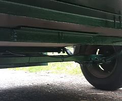 As new 6x4 meshside steel trailer - Image 5/9