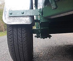 As new 6x4 meshside steel trailer - Image 6/9