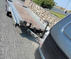 Empty trailer Limerick to roscrea
