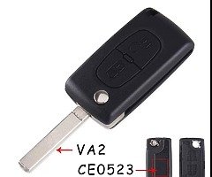 Peugeot/ Citroën key shell