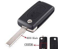 Peugeot/ Citroën key shell - Image 9/10