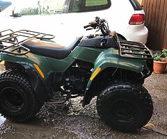 Kawasaki 250cc farm quad rwd