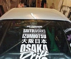 Nissan skyline r33 Drift car caged irish registered rolling shell - Image 4/8