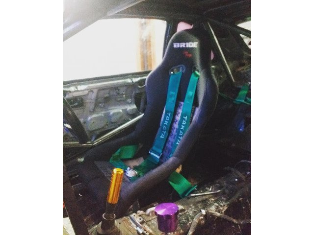 Nissan skyline r33 Drift car caged irish registered rolling shell - 7/8