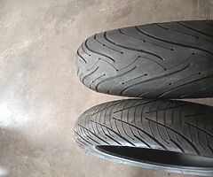 Motorbike tyres