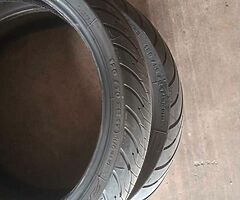 Motorbike tyres