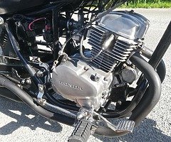 Ajs regal raptor with Honda rebel engine