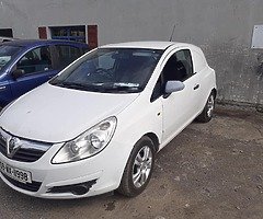 09 1.3 diesel corsa van for breaking