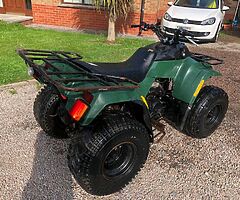 Kawasaki 250cc farm quad needs work