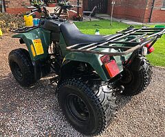 Kawasaki 250cc farm quad needs work
