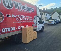 Tall 5 drawer chest of drawer £70 matching bedside locker £20