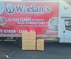 Tall 5 drawer chest of drawer £70 matching bedside locker £20 - Image 4/4