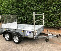 8x5 ivor Williams plant trailer