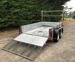 8x5 ivor Williams plant trailer - Image 9/10