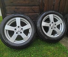 R16 R17 5X12 5X114.3 alloy wheels