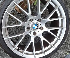 Bmw 5x120 alloys 19 inch - Image 3/3