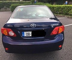 Toyota Corolla 1.4 petrol manual 2008,car - Image 8/9