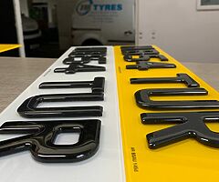 3D 4D NUMBER PLATES - Image 3/3