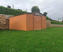 Store your motorbike - *|* HIGH QUALITY - STEEL GARDEN SHEDS FOR SALE *|*