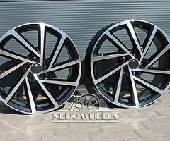 VW Spielberg style alloys 5x112 - Image 3/7