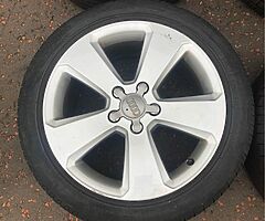 Alloy wheels 17’ Audi A3 sport