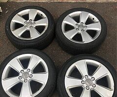 Alloy wheels 17’ Audi A3 sport - Image 5/5