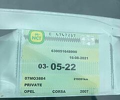 2007 Opel Corsa 1.0L MANUAL - Image 8/9