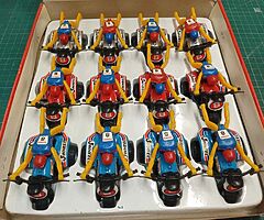 Classic NOS ATC 3 wheeler pullback toy trike in blue or silver - Image 5/5