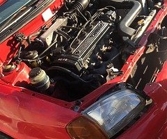 Toyota starlet  *will swap for 5x120 alloys*
