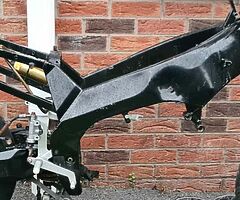 YAMAHA FZR600R 4JH FOXEYE BARE FRAME