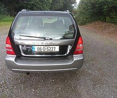 2.0 subaru forester manual 4x4 tested February 22 - Image 3/10