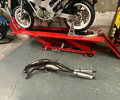 SUZUKI RGV250 VJ22 TYGA  PERFORMANCE EXHAUST