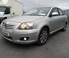 For breaking Toyota avensis 1.6 petrol