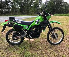 1985 Kawasaki klr 600