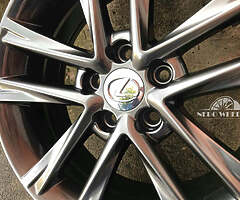Lexus alloy wheels 5x114.3
