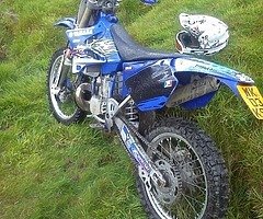 Wanted road registered 2 stroke mx bike