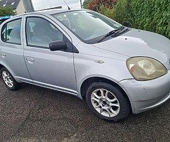 Toyota Yaris 2000 Tax and Nct'd