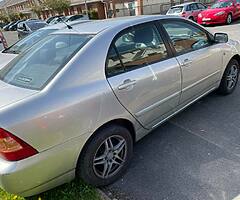 Toyota Corolla for sale