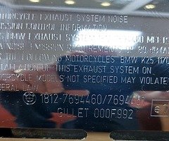 2008 BMW R1200GS Exhaust Muffler - Image 4/5