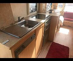 Eddie avante 6birth twin axle caravan in excellent condition completed with awning and extras - Image 5/7