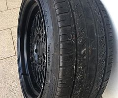 4X100 Dished wheels - Image 4/4