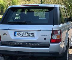 Range rover sport , 05 plate