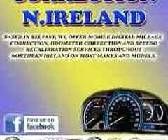 Belfast diagnostic  and mileage correction