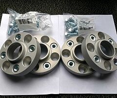 25mm EIBACH 4x100 RENAULT NISSAN WHEEL SPACERS CLIO MEGANE MICRA FOR ALLOYS WHEELS STANCE