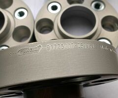 25mm EIBACH 4x100 RENAULT NISSAN WHEEL SPACERS CLIO MEGANE MICRA FOR ALLOYS WHEELS STANCE - Image 8/8