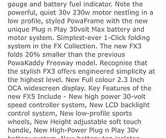 PK Powakaddy 
Golf trolly
In excellent condition - Image 4/5